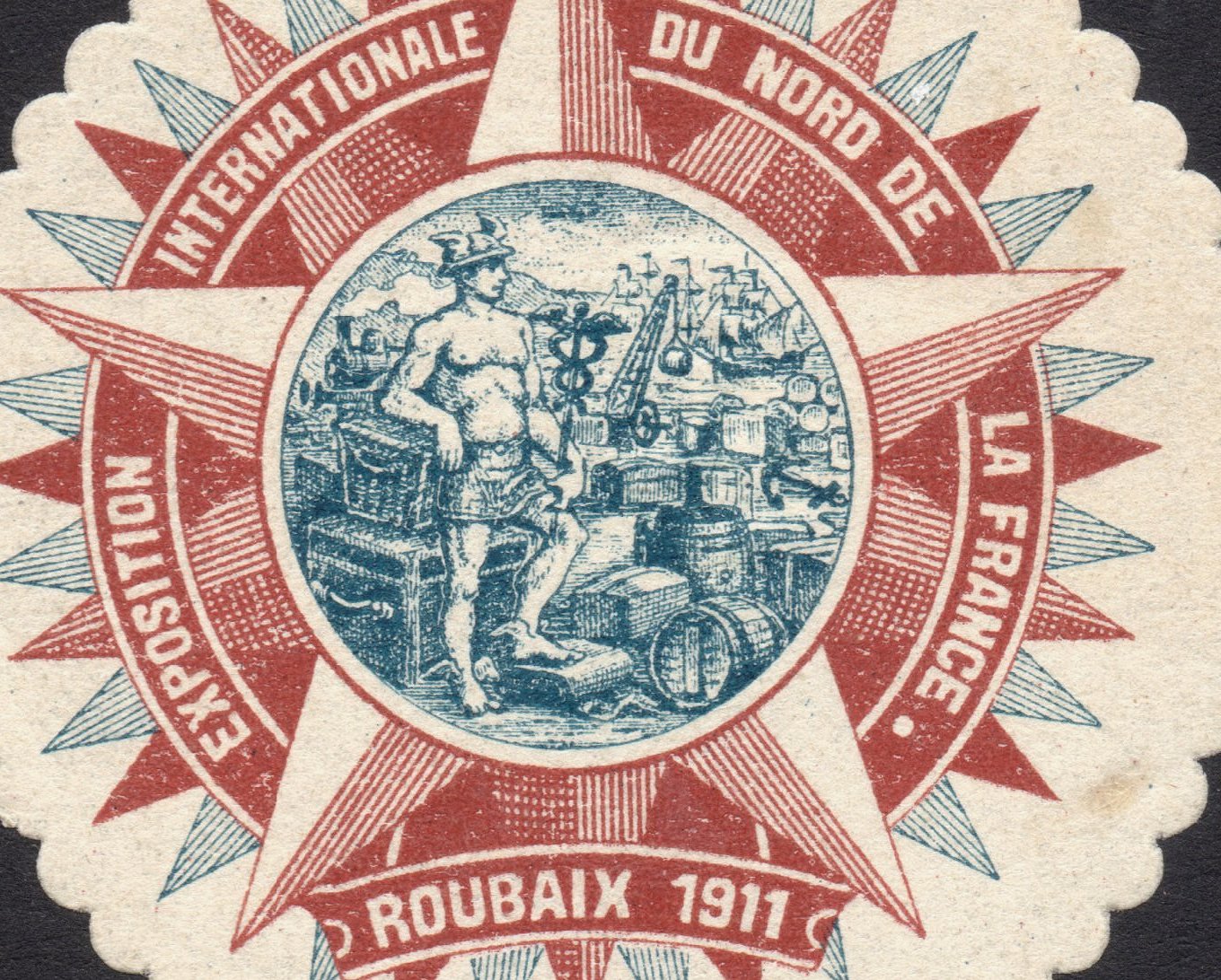 France Cinderella stamps Erinnophile Reklamemarken on a railway theme